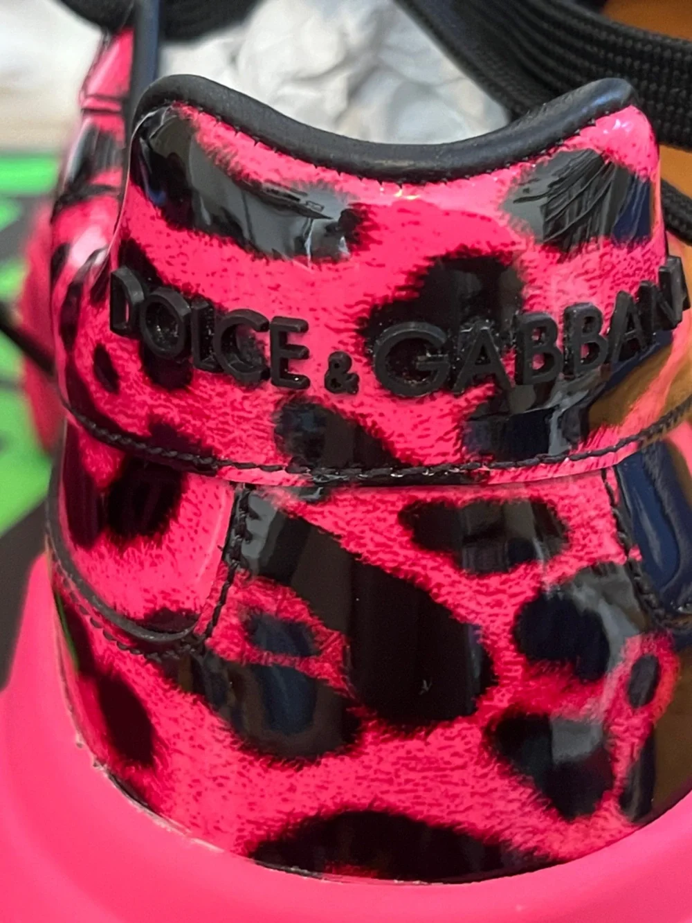 Dolce & Gabbana Daymaster Fucsia Sneakers- NIB